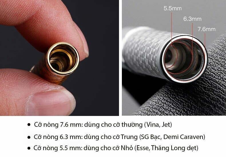 A cigarette holder that is compatible with many different cigarette sizes