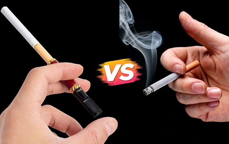 So sánh giữa việc dùng và không dùng tẩu lọc thuốc lá về hiệu quả lọc cặn khói