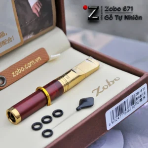 Đầu lọc thuốc lá Zobo - Tẩu thuốc gỗ tự nhiên Zobo 671 là lựa chọn lý tưởng cho người sành điệu. Tẩu thuốc gỗ tự nhiên Zobo 671 là lựa chọn lý tưởng cho người sành điệu.