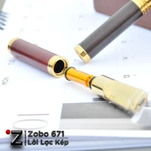 Đầu lọc thuốc lá Zobo - Tẩu lọc thuốc lá gỗ Zobo 671 với thiết kế tinh tế và tiện dụng. Tẩu lọc thuốc lá gỗ Zobo 671 với thiết kế tinh tế và tiện dụng.