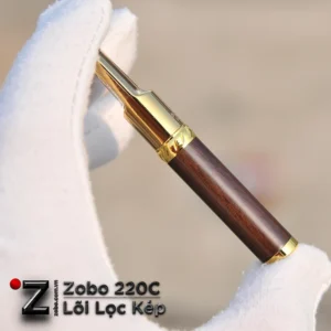 Đầu lọc thuốc lá Zobo - Đầu lọc thuốc lá Zobo 220C gỗ mun Đầu lọc thuốc lá Zobo 220C gỗ mun